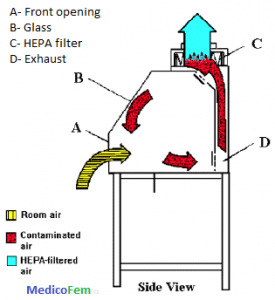 BioSafety Cabinet Diagram